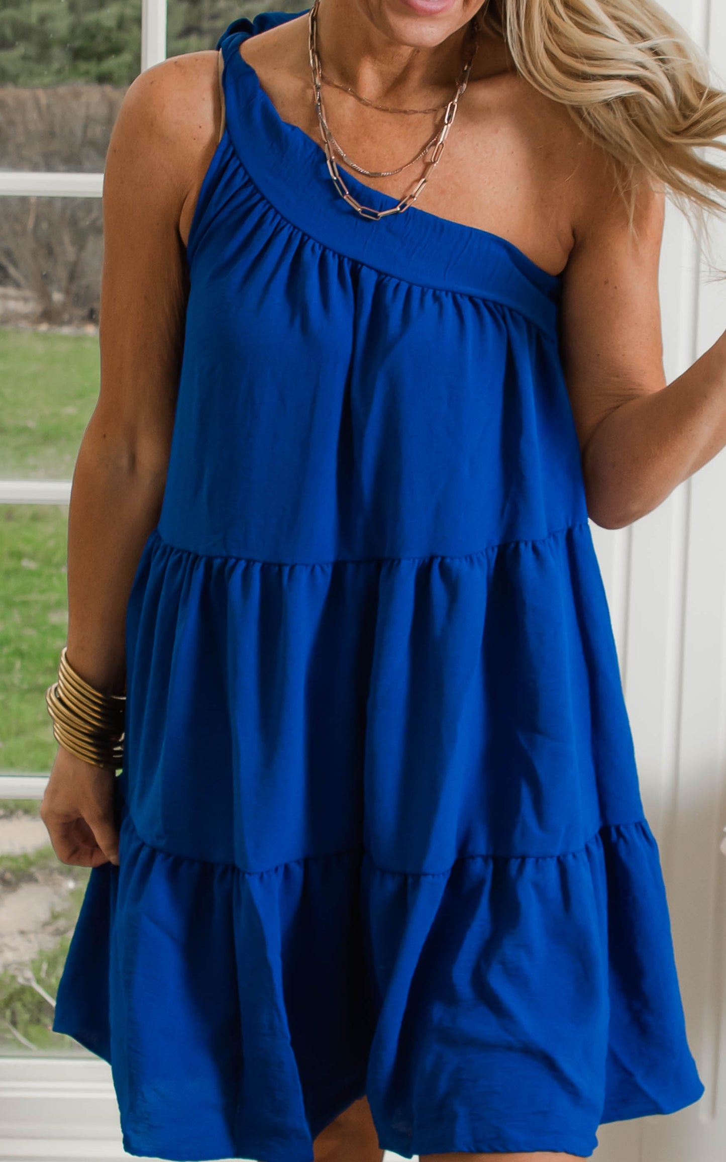 TIERED BABYDOLL DRESS 