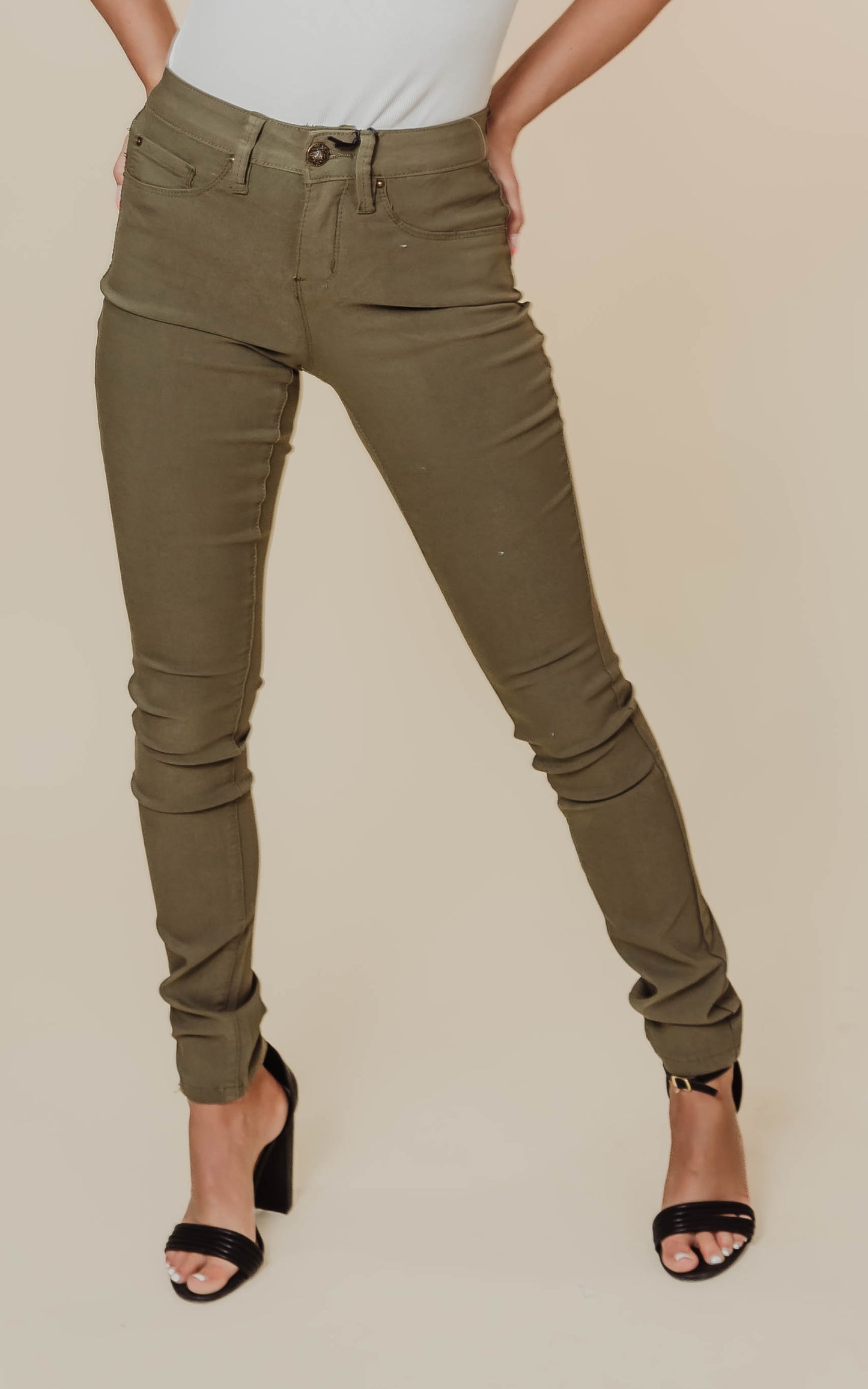 ymi colored skinny jean 