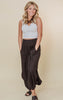 black maxi skirt