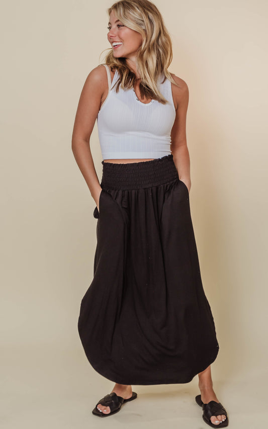 maxi skirt