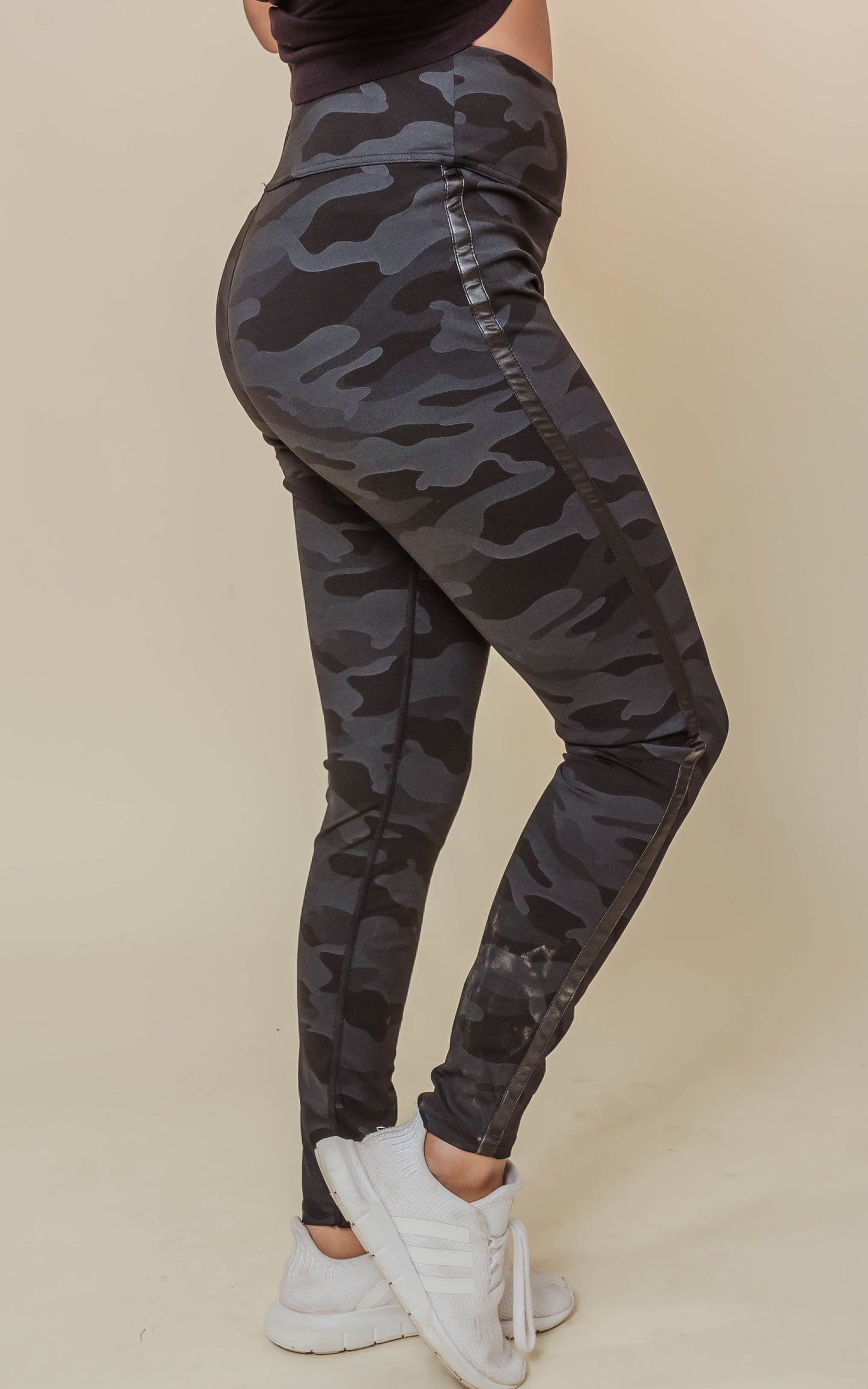 black grey camo leggings 