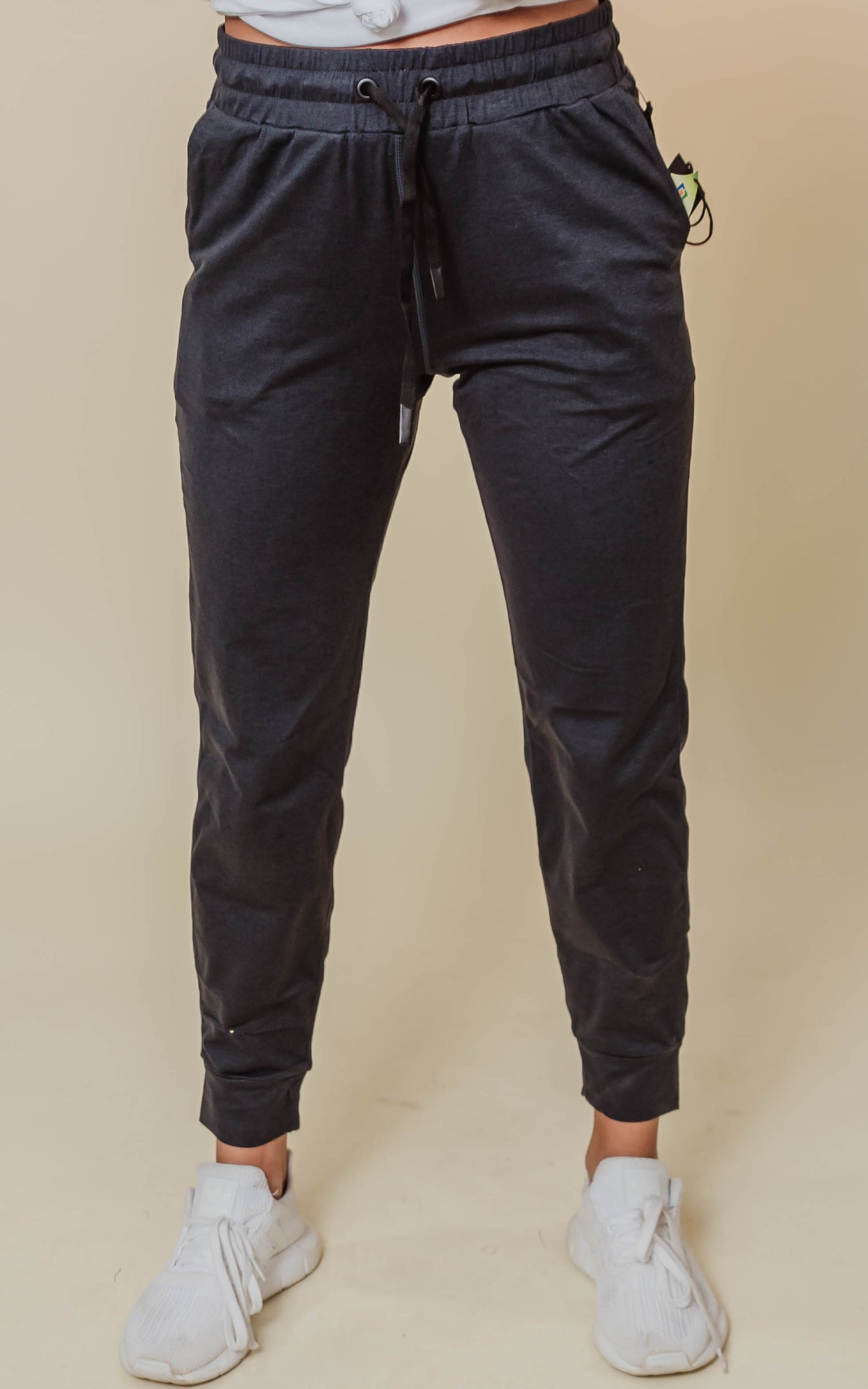 slim drawstring joggers 