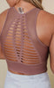 laser cut Mono B activewear top 