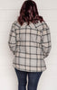 plaid sherpa shacket 