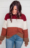 colorblock sweater 