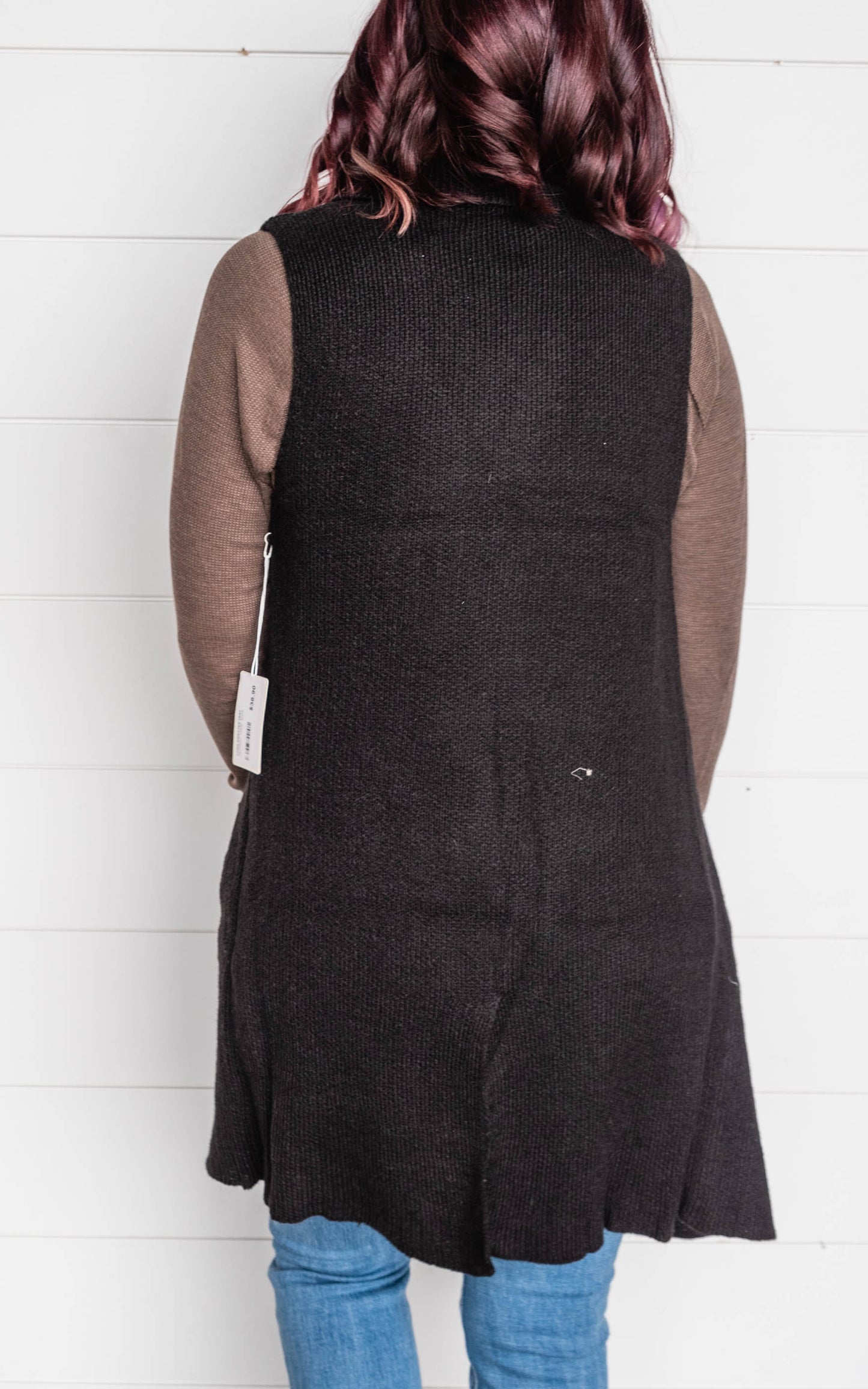 LONG SWEATER VEST - Final Sale*