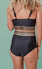 Black Boujee Two Piece Bikini - Final Sale