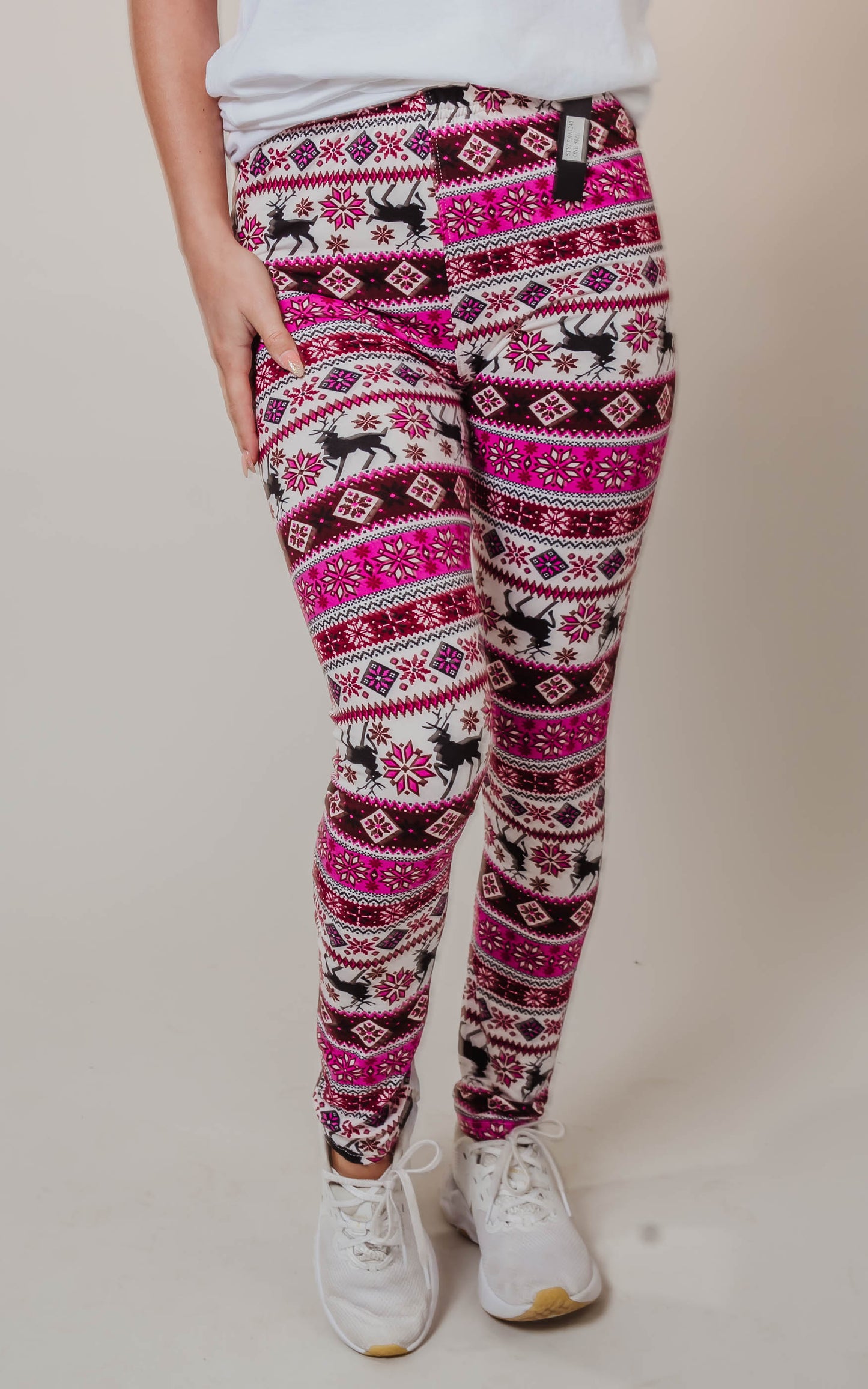 PINK HOLIDAY LEGGING