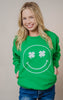 green crewneck 