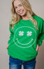 circle four leaf crewneck 