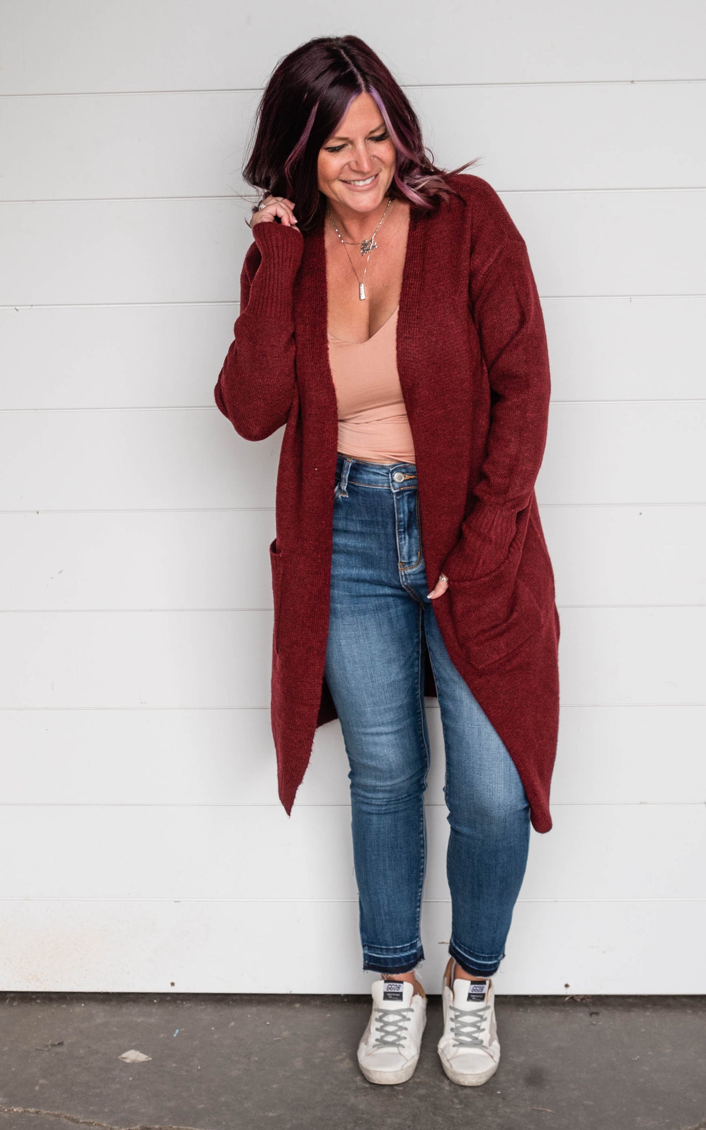 long ceilo cardigan 