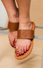 tan toe sandal 