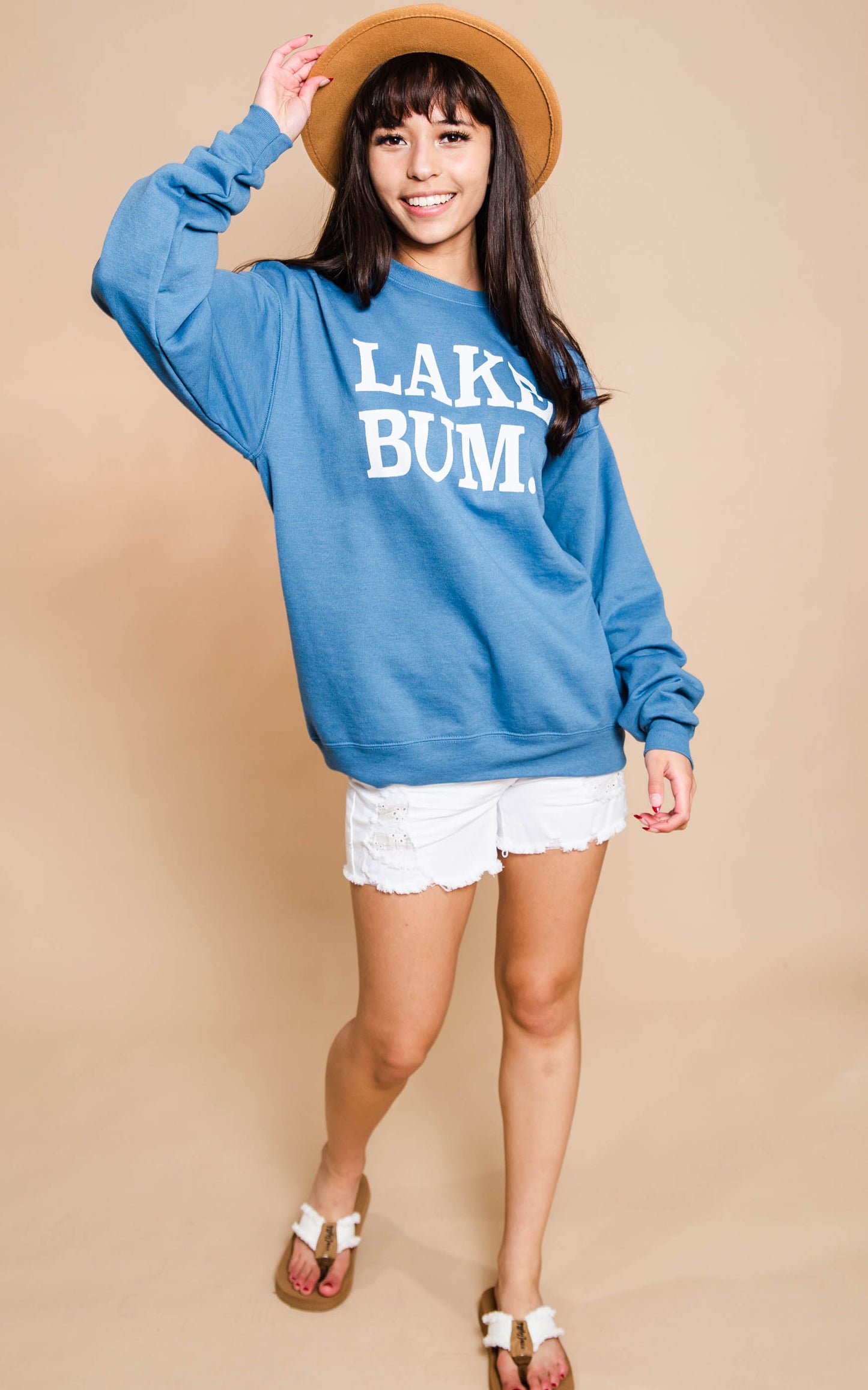 Lake Bum Sweatshirt - BAD HABIT BOUTIQUE 