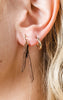 Knotted Leather Earrings - Final Sale