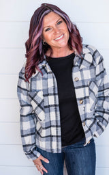 plaid shacket 