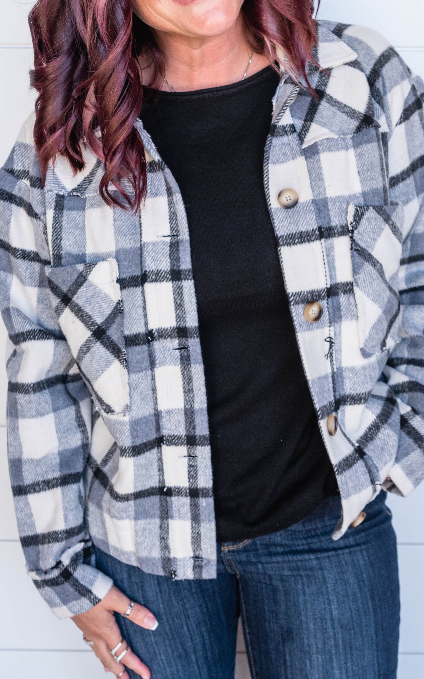 grey plaid 