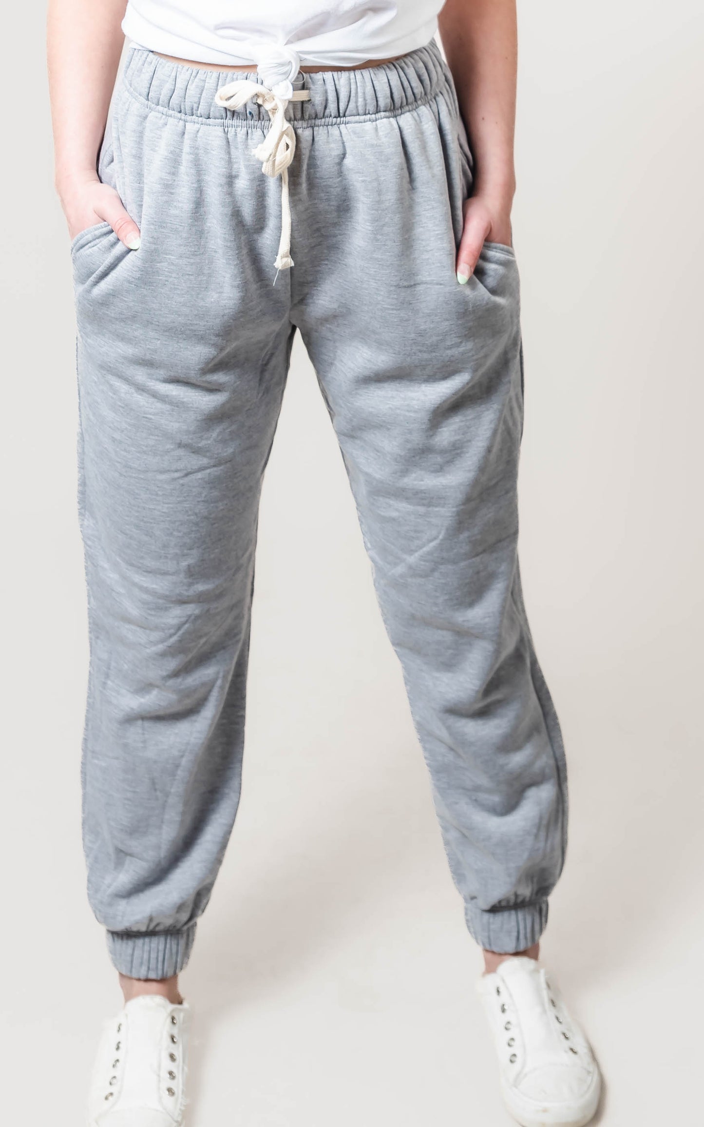 Daily Life Drawstring Joggers - Final Sale