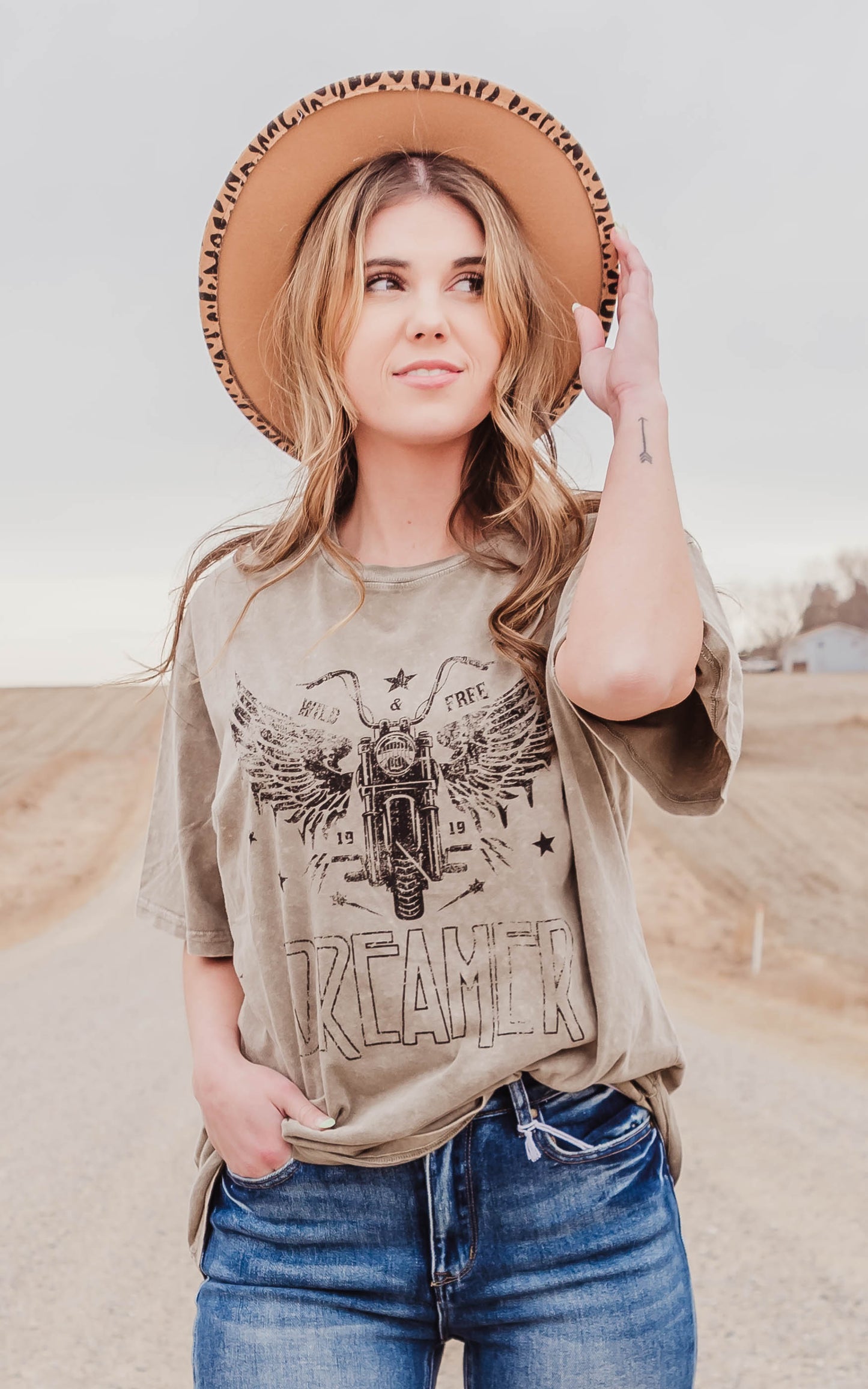 western motorcycle concert tee 