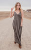 Light Hunter Green Maxi Dress - Final Sale