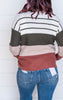 colorblock sweater 