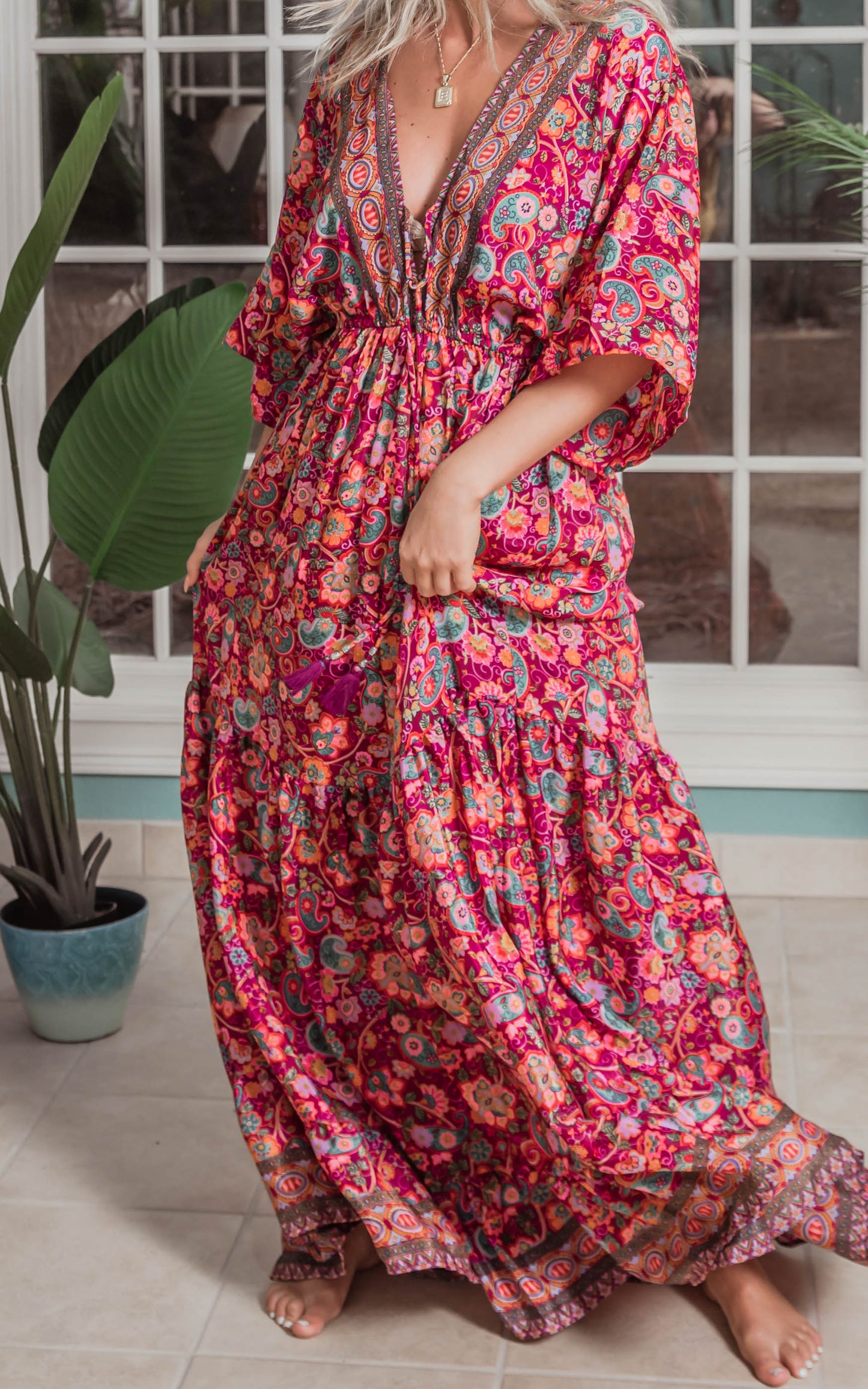 Boho Empress Maxi Dress - Final Sale*