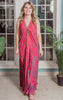 Hibiscus Halter Maxi Dress