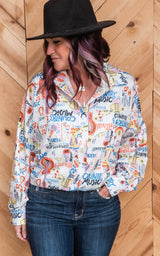 country music blouse 