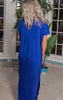 royal blue maxi dress