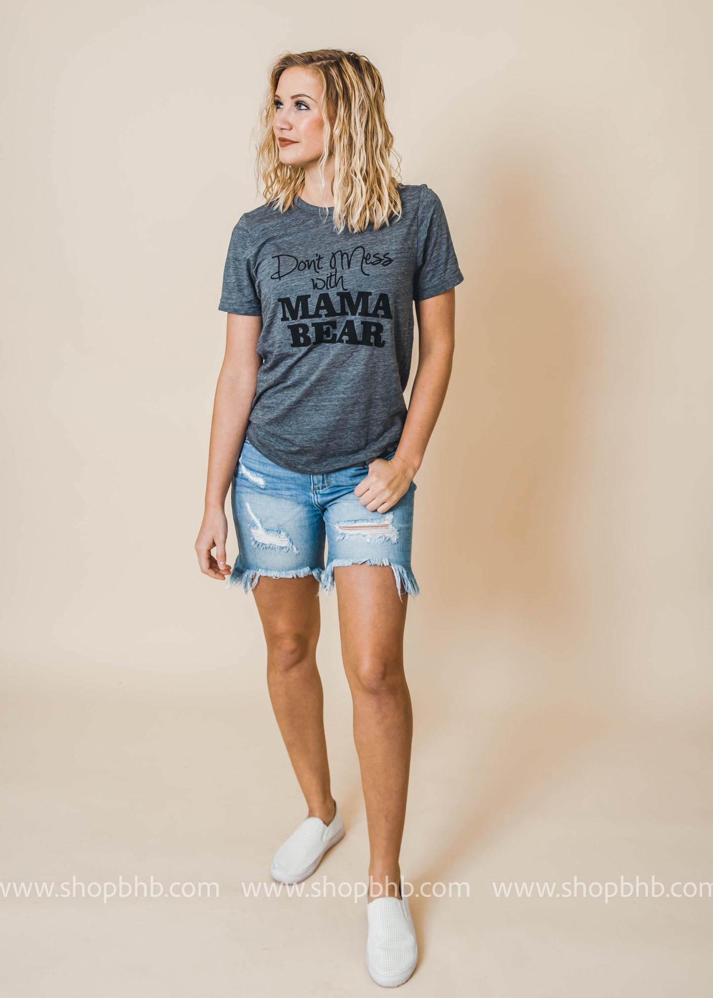 Exclusive Don't Mess with Mama Bear Tee - BAD HABIT BOUTIQUE 