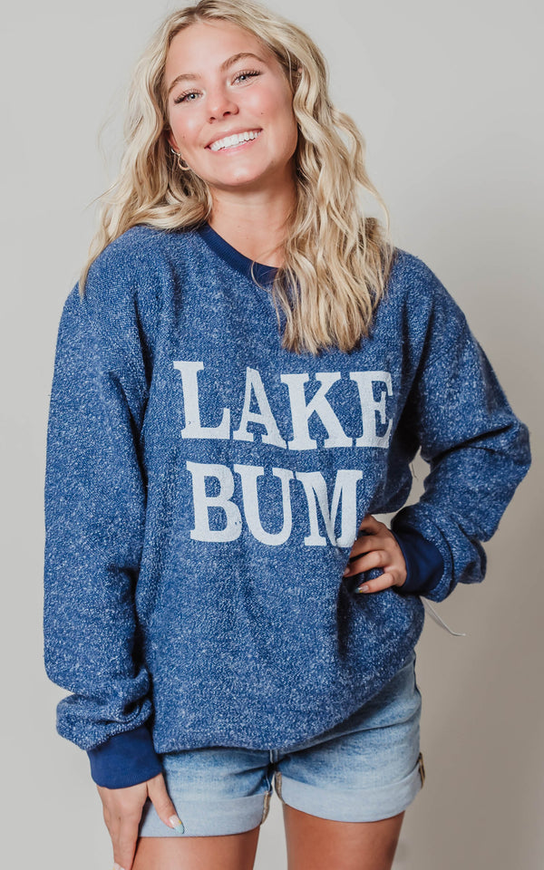 lake bum terry sweater 