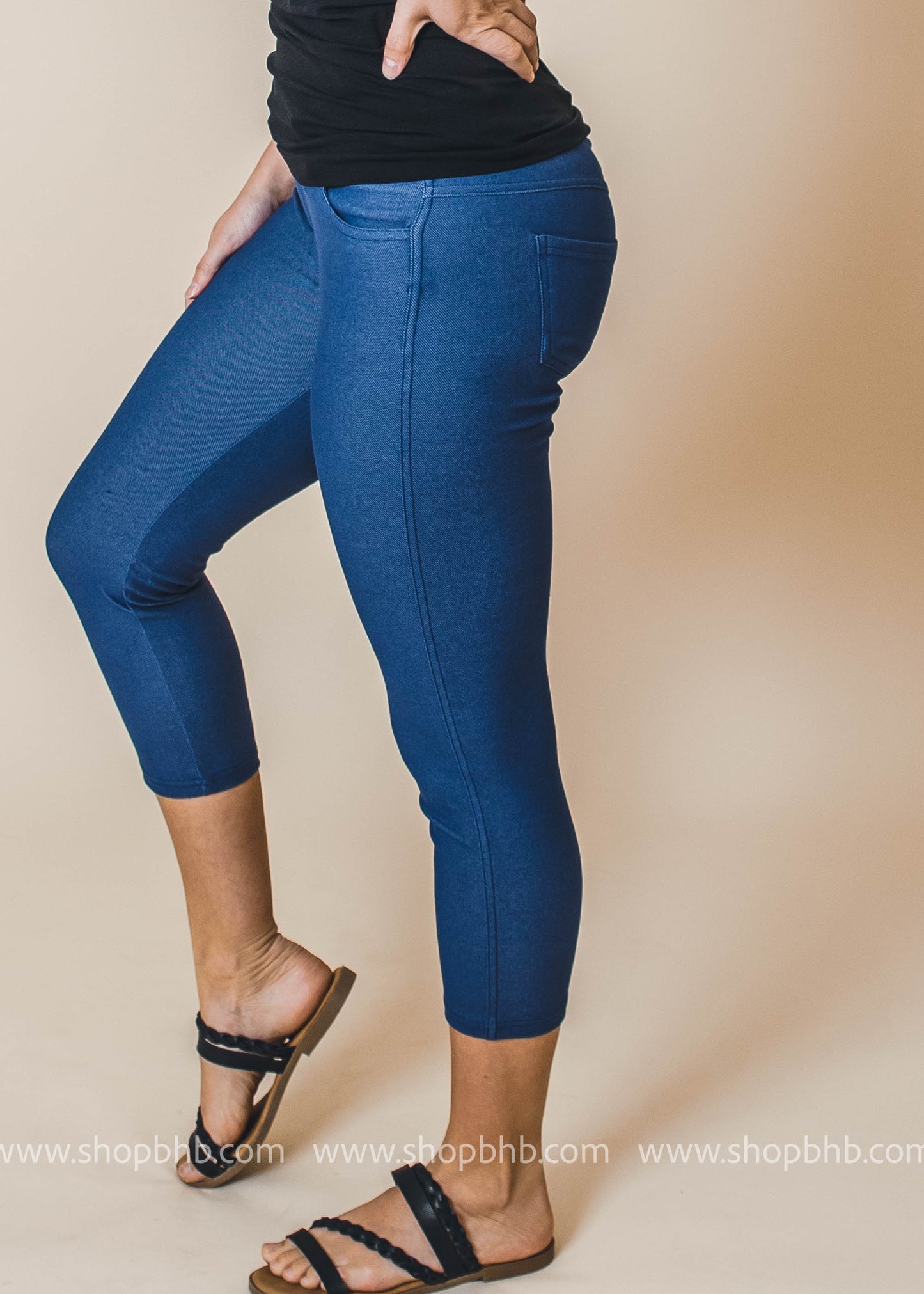 Classic Jeggings Capris - BAD HABIT BOUTIQUE 