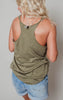 Wild & Free Bullskull Racerback Tank Top**