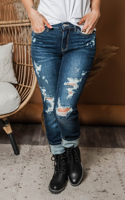 mid rise bleach splatter boyfriend denim 