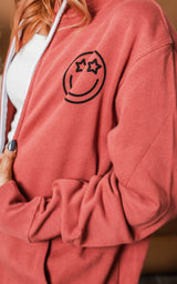 star smile hoodie 