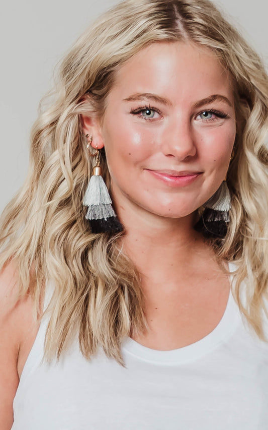 Tassel The Night Away Earrings - Final Sale