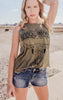 Wild West Bullskull Ringer Tank** - Final Sale