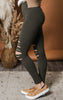 olive cut leggings