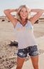 MaMa Cita Racerback Tank Top - Rainbow