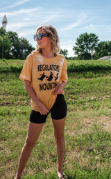 bleached mustard regulators mount up halloween t-shirt 