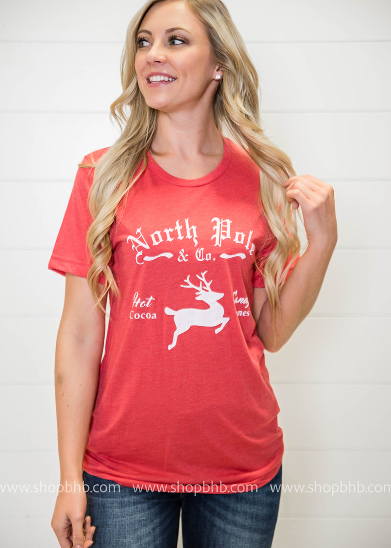 North Pole & Co. Tshirt | Bad Habit Apparel - BAD HABIT BOUTIQUE 