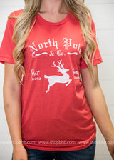 North Pole & Co. Tshirt | Bad Habit Apparel - BAD HABIT BOUTIQUE 
