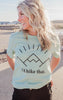 I'd Hike That Heather Mint unisex tshirt