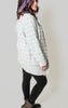  Ivory Oversized Tweed Blazer