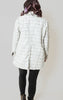  Ivory Oversized Tweed Blazer