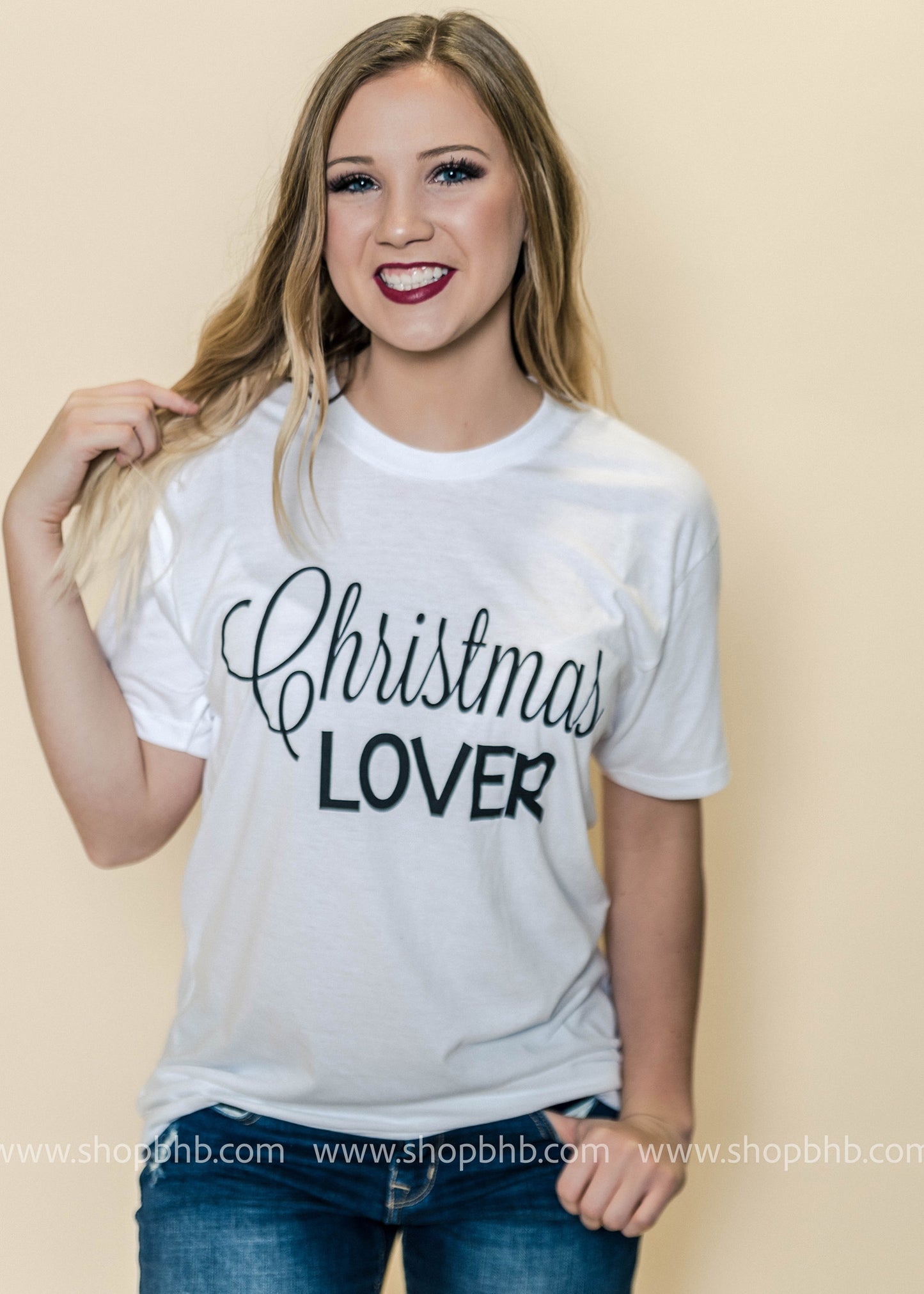 Christmas Lover Tee - BAD HABIT BOUTIQUE 