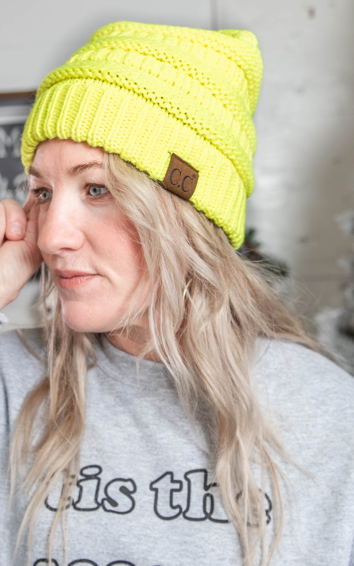 Neon C.C. Beanie