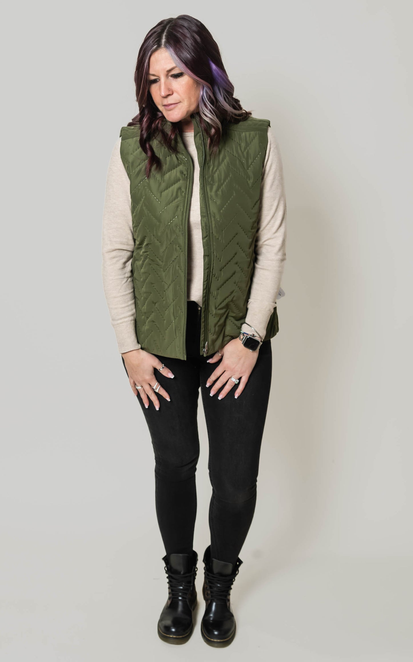 Olive Vest 