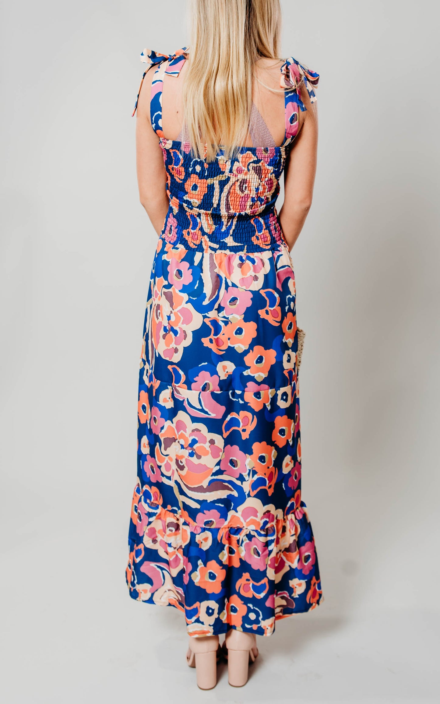 floral maxi dress