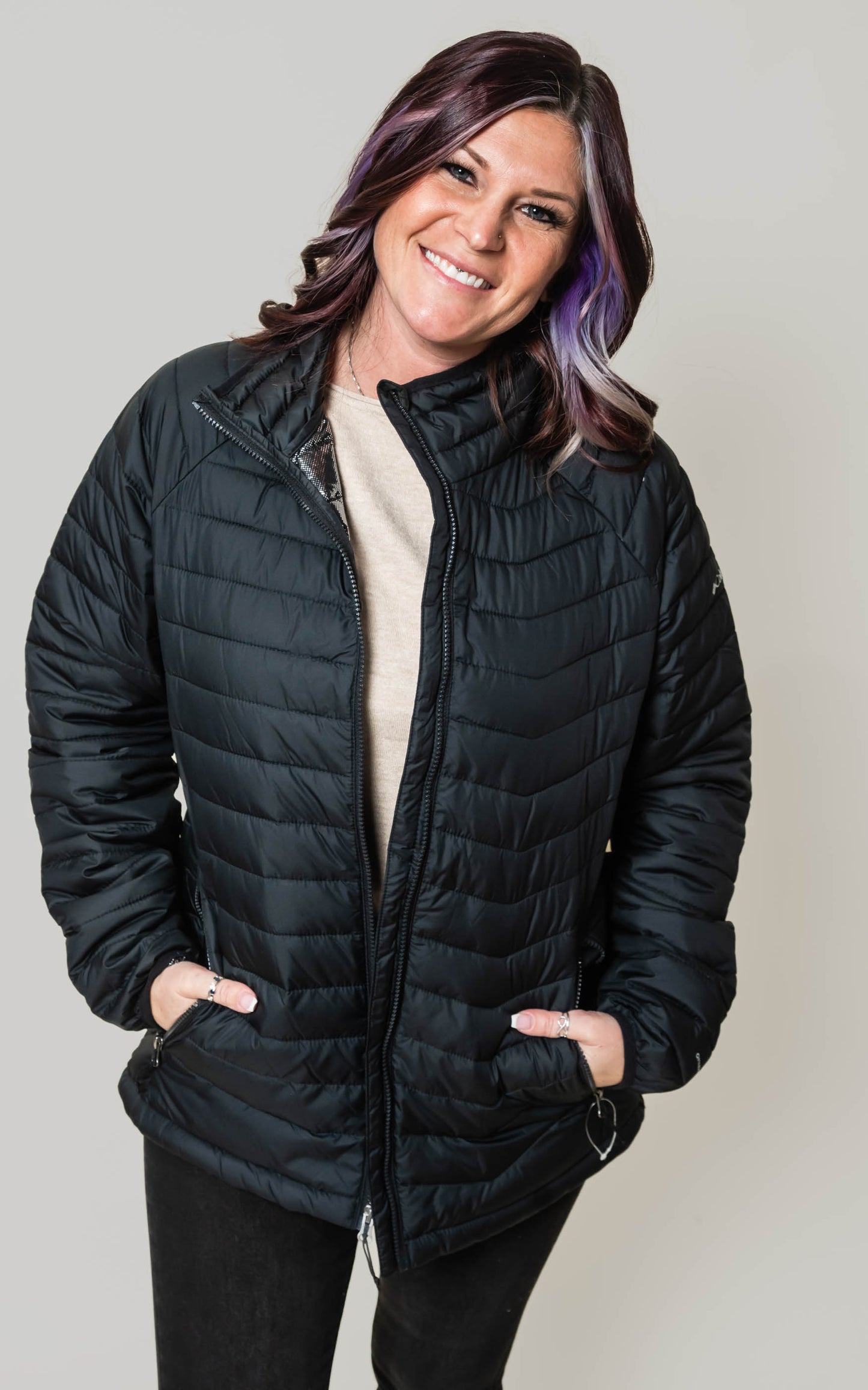 Black Columbia - Women’s Powder Lite™ Jacket 