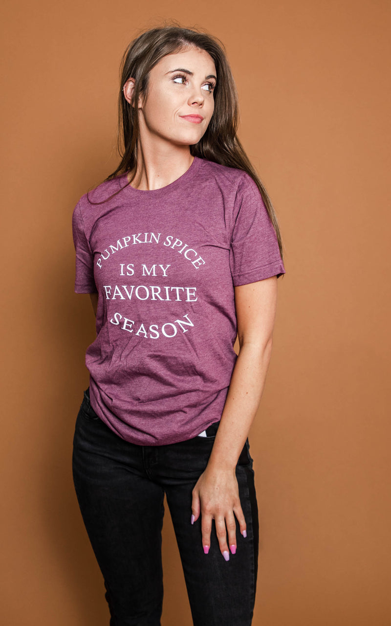 PSL fall graphic t-shirts for women 